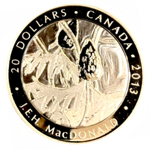 2013 20 Dollars Fine Silver Coin, Sumacs, J. E. H. MacDonald-Gold Plated