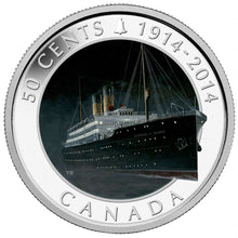 2014 50-Cent Silver Plated R.M.S Empress of Ireland
