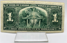 1937 Bank of canada BC-21a One Dollars F-12 Osborne Towers, Serial-EA 0242410