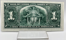 1937 Bank of canada BC-21d One Dollars AU-50 Coyne Towers, Serial-LN 3846190