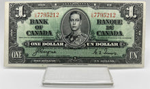 1937 Bank of canada BC-21d One Dollars UNC Coyne Towers, Serial-UN 7795212