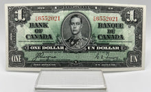 1937 Bank of canada BC-21d One Dollars UNC Coyne Towers, Serial-CN 6552021