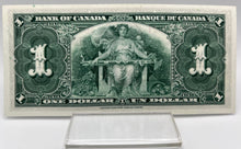 1937 Bank of canada BC-21d One Dollars UNC Coyne Towers, Serial-CN 6552021