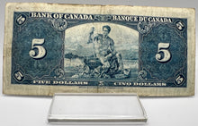 1937 Bank of canada BC-23c Five Dollars F-12 Coyne Towers, Serial-XC 5653918