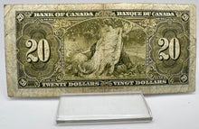 1937 Bank of canada BC-25c Twenty Dollars F-12 Coyne Towers, Serial-HE 3162241