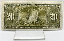 1937 Bank of canada BC-25c Twenty Dollars F-15 Coyne Towers, Serial-JE 4612656