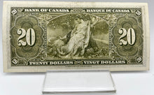1937 Bank of canada BC-25c Twenty Dollars VF-20 Gordon Towers, Serial-EE 6269941