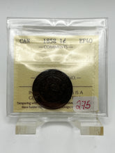 Canada One Cent 1858 EF-40 ICCS