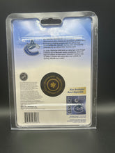 2008 Vancouver Canucks 1$ Special Edition Loonie and puck-Home Jersey