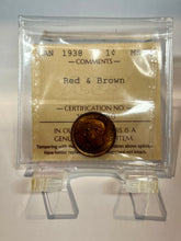 Canada One Cent 1938 MS-64 ICCS