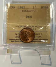 Canada One Cent 1942 MS-64 ICCS