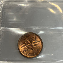 Canada One Cent 1943 MS-64 ICCS-Die Crack