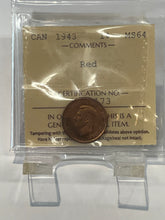 Canada One Cent 1943 MS-64 ICCS