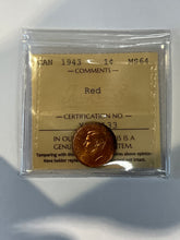 Canada One Cent 1943 MS-64 ICCS