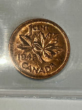 Canada One Cent 1948 A to LG Denticle  MS-63 ICCS