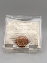 Canada One Cent 1949 A off Denticle  MS-65 ICCS