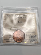 Canada One Cent 1950 MS-64 ICCS-Die Crack