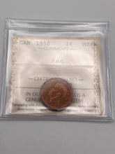 Canada One Cent 1952 MS-65 ICCS