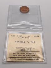 Canada One Cent 1957 MS-64 ICCS-Hanging 7