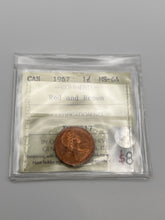 Canada One Cent 1967 MS-64 ICCS