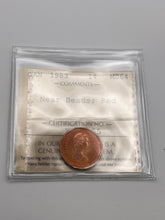 Canada One Cent 1983 MS-64 ICCS-Near Beads