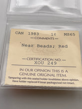 Canada One Cent 1983 MS-65 ICCS-Near Beads