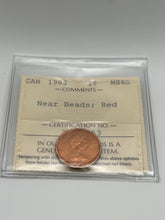 Canada One Cent 1983 MS-65 ICCS-Near Beads