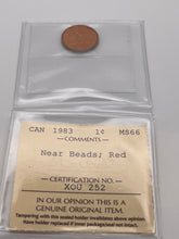 Canada One Cent 1983 MS-66 ICCS-Near Beads