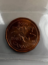 Canada One Cent 1983 MS-65 ICCS-Near Beads