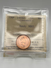 Canada One Cent 1999 MS-64 ICCS-NBU
