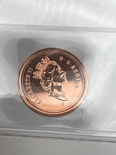 Canada One Cent 2001p MS-67 ICCS-NBU