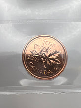 Canada One Cent 2001p MS-67 ICCS-NBU