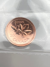 Canada One Cent 2001p MS-67 ICCS-NBU