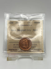 Canada One Cent 2007 MS-66 ICCS-Non Magnetic