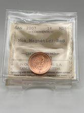Canada One Cent 2007 MS-66 ICCS-Non Magnetic