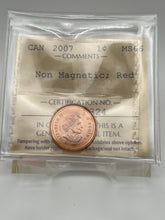 Canada One Cent 2007 MS-66 ICCS-Non Magnetic