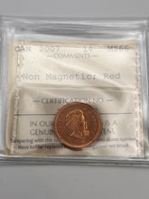 Canada One Cent 2007 MS-66 ICCS-Non Magnetic