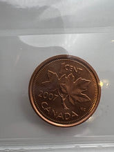 Canada One Cent 2007 MS-66 ICCS-Non Magnetic