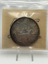 Canada Silver One Dollar 1937 AU58  ICCS