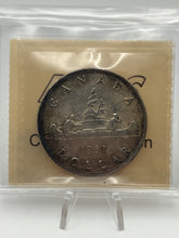 Canada Silver One Dollar 1937 AU58  ICCS