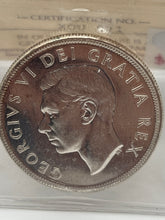 Canada Silver One Dollar 1951 MS-60 ICCS