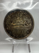 Canada Silver One Dollar 1966 MS-64 ICCS-Large beads