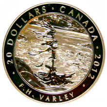 2012-2013 20 Dollars Fine Silver Coin, Group of SEVEN