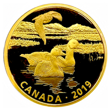 2019 Fine Silver 30 Dollars coin-Predator and Prey Snowy Owl and Greater White-Fronted Geese