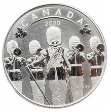 2020 Canada Fine Silver $10 O Canada-Changing of the Guard