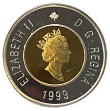 1999 Canada Sterling Twoonie, Proof Two Dollars Coin, Nunavut
