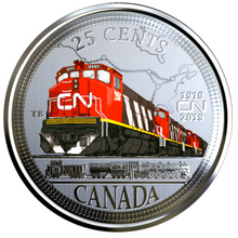 2019 Canada Nickel Specimen  25 Cents-100th Anniversary of CN
