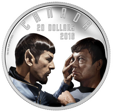 2016 20 Dollars Fine Silver Coin-Star Trek-Mirror, Mirror