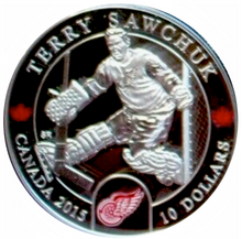 2015 $10 Ten Dollars-Goalies-6-Coin Set