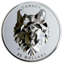 2019-2020 Twenty Five Dollars, Fine silver Coins-Multifaceted Animal Head Series